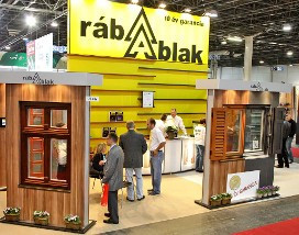 Rábaablak nyílászárók a Construmán